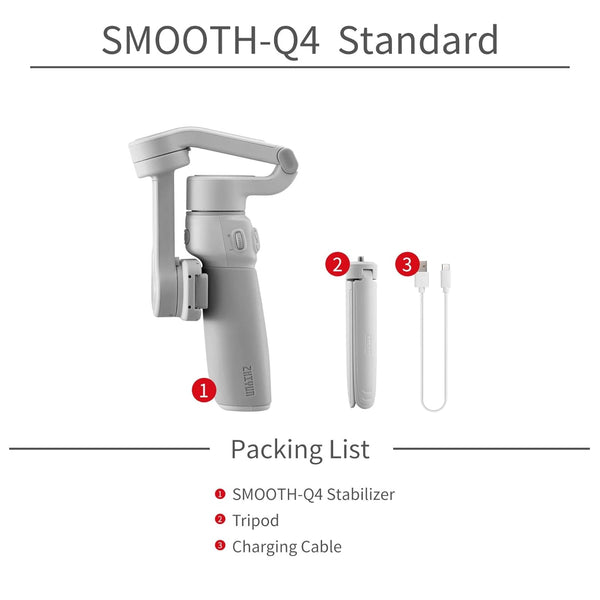 M1 Foldable 3-Axis Smartphone Gimbal Stabilizer