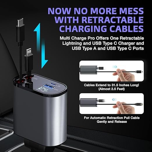 PowerDrive Multi-Port Car Charger