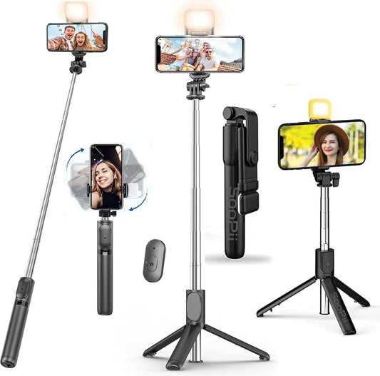 Glow Light Selfie Stick